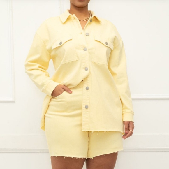Oversized Shirt Shacket 14/16 - Picture 2 of 5